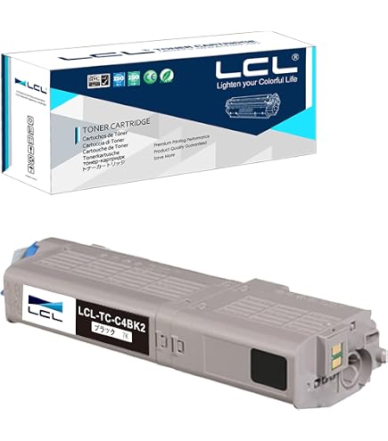 Amazon.co.jp: LCL OKI用 TC-C4B 大容量 TC-C4BK1 TC-C4BK2 /C2/M2/Y2